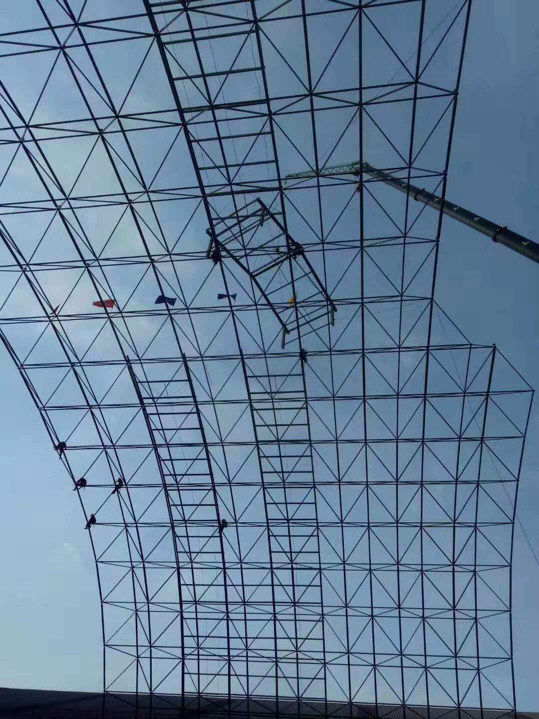 铜川干煤棚网架安装